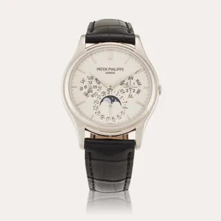 Patek Philippe Perpetual Calendar 5140G-001 37mm White gold Black