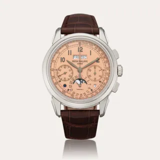 Patek Philippe Perpetual Calendar Chronograph 5270P-001 41mm Platinum Pink