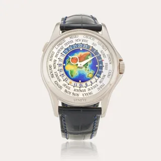 Patek Philippe World Time 5131G-001 White gold Multi-colored