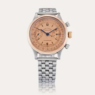 Rolex Chronograph 3525 35mm Stainless steel and 18k rose gold Salmon