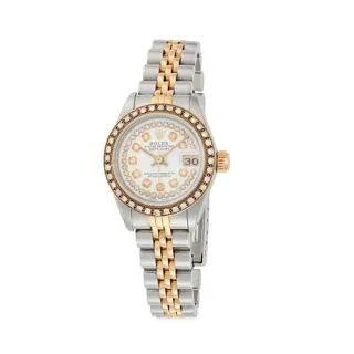 Rolex Datejust 31 68240 Yellow gold and Stainless steel White