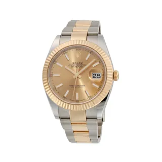 Rolex Datejust 41 126333 Yellow gold and Stainless steel Champagne