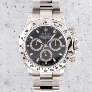 Rolex Daytona 116520 40mm Stainless steel Black