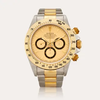 Rolex Daytona 16523 Stainless steel and 18k yellow gold Champagne