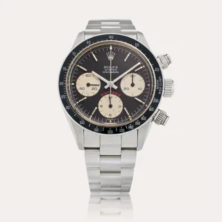 Rolex Daytona 6263 37.5mm Stainless steel Black