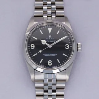 Rolex Explorer 1016 Stainless steel Black