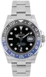 Rolex GMT-Master II 116710BLNR 40mm Stainless steel Black