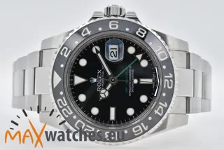 Rolex GMT-Master II 116710LN 40mm Stainless steel Black