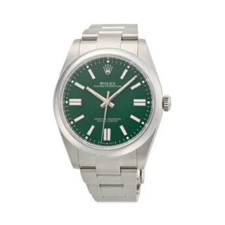 Rolex Oyster Perpetual 124300-0005 41mm Stainless steel Green