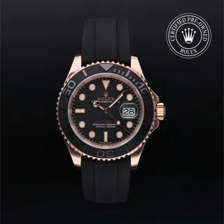 Rolex Yacht-Master 40 116655 40mm Rose gold Black