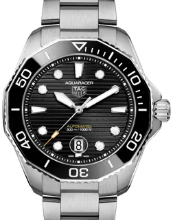 TAG Heuer Aquaracer WBP201A.BA0632 43mm Stainless steel Black