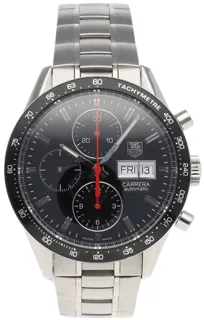 TAG Heuer Carrera CV201AH Stainless steel black