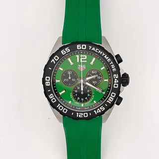 TAG Heuer Formula 1 CAZ101AP.FT8056 43mm Stainless steel Green