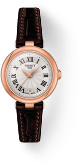 Tissot T-Lady T126.010.36.013.00 Rose gold and Stainless steel White