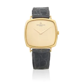 Vacheron Constantin 33mm 18k yellow gold Champagne