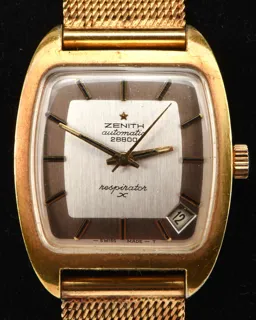 Zenith Stainless steel and Gold-plated Silver