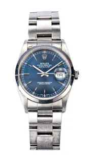 Rolex Datejust 36 16200 Stainless steel Blue