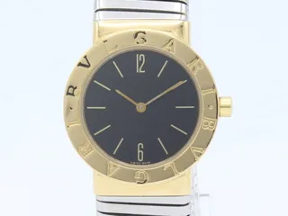 Bulgari Tubogas BB302T Yellow gold Black