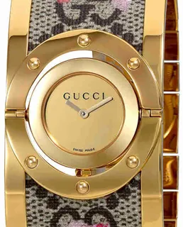 Gucci Twirl YA112443 Stainless steel Golden