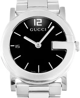 Gucci G-Round YA101505 Stainless steel Black