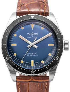 Vulcain Skindiver 660170A37.BAL228 Stainless steel Blue