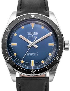 Vulcain Skindiver 660170A37.BAC201 Stainless steel Blue