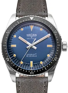 Vulcain Skindiver 660170A37.BAC213 Stainless steel Blue