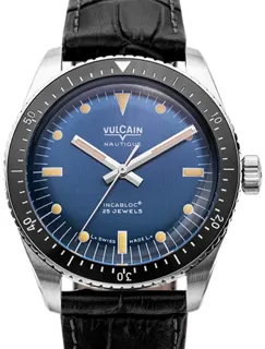 Vulcain Skindiver 660170A37.BAL248 Stainless steel Blue