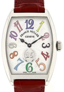 Franck Muller Cintree Curvex 2852QZCOL25LTDACBL 43mm Stainless steel Silver