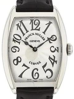 Franck Muller Cintree Curvex 7502 QZ AC G 39mm Stainless steel Silver