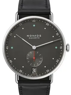 NOMOS Metro 1103 Stainless steel Black