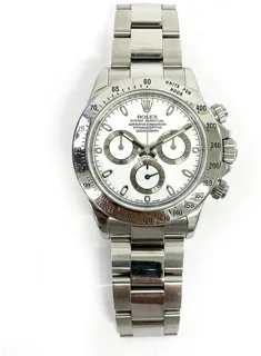 Rolex Daytona 116520 Stainless steel White