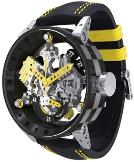 B.R.M Chronographes Racing R50-TN-AJ 50mm Titanium and PVD Multi-colored