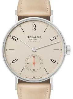 NOMOS Tangente 176 Stainless steel Beige