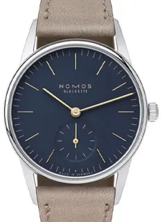 NOMOS Orion 330 Stainless steel Blue