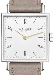 NOMOS Tetra 405 Stainless steel White