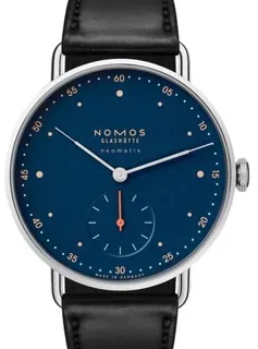 NOMOS Metro Automatic 1110 Stainless steel Blue