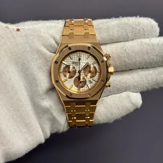 Audemars Piguet Royal Oak 26315OR.OO.1256OR.01 Rose gold Silver