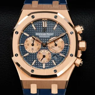 Audemars Piguet Royal Oak 26331OR.OO.D315CR.01 Rose gold Blue