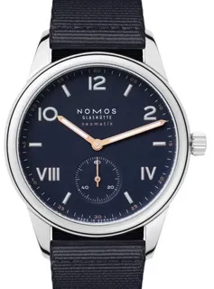 NOMOS Club Automat 767 Stainless steel Blue