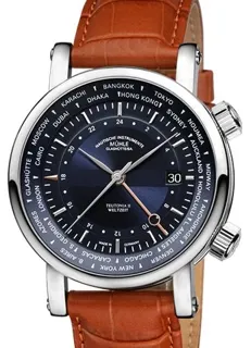 Mühle Glashütte Teutonia II M1-33-82-LB Stainless steel Blue