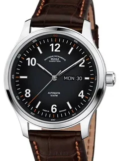 Mühle Glashütte Lunova M1-43-26-LB-I Titanium Black