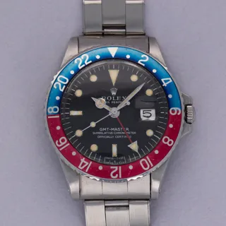 Rolex GMT-Master 1675 40mm Stainless steel Black