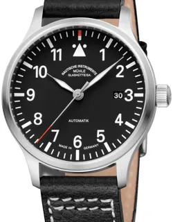 Mühle Glashütte Terrasport II M1-37-44-LB 40mm Stainless steel Black