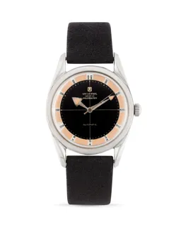 Universal Genève Polerouter 34mm Stainless steel Black