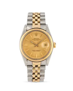 Rolex Datejust 36 16013 Stainless steel and 18k yellow gold Champagne