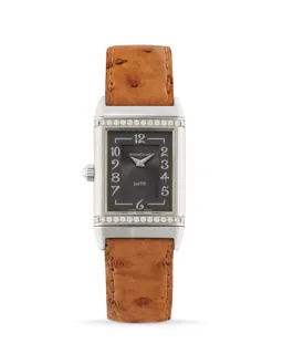 Jaeger-LeCoultre Reverso Duetto 256.8.75 Stainless steel Silver and Gray