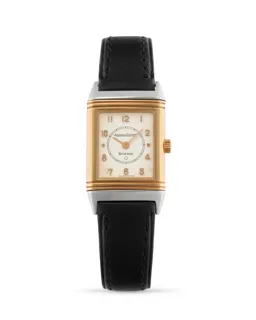 Jaeger-LeCoultre Reverso 140.025.5 33mm 18k Gold and Stainless steel White