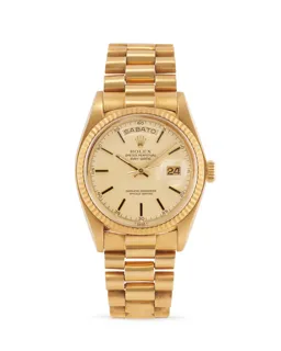 Rolex Day-Date 36 1803 Yellow gold Champagne