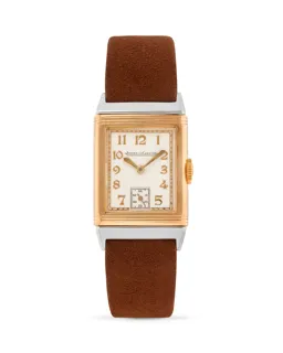 Jaeger-LeCoultre Reverso 38mm Stainless steel and 14k Gold White